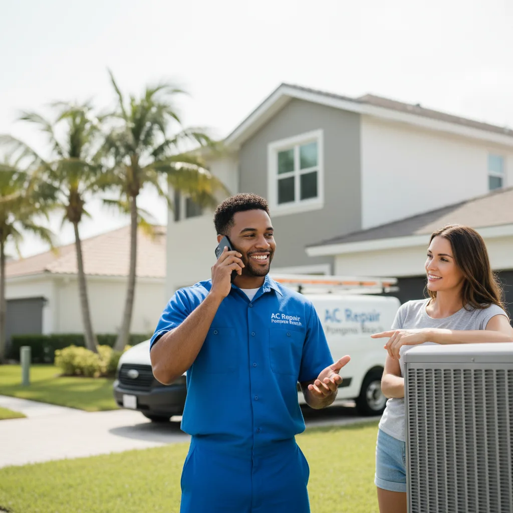AC Repair Pompano Beach customer support in Red Bud